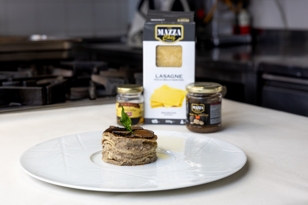 Mazza products and plated dishes