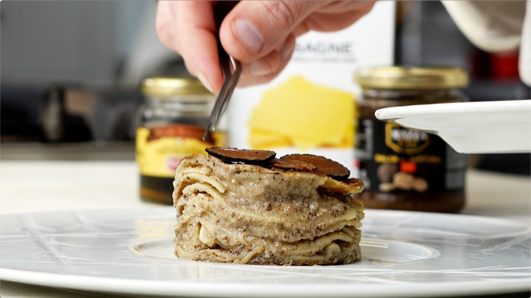 Lasagne with Truffle Sauce