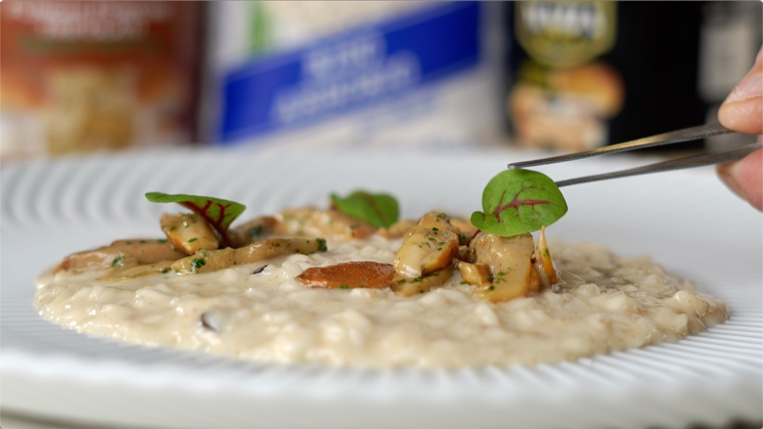 Risotto with Mushrooms