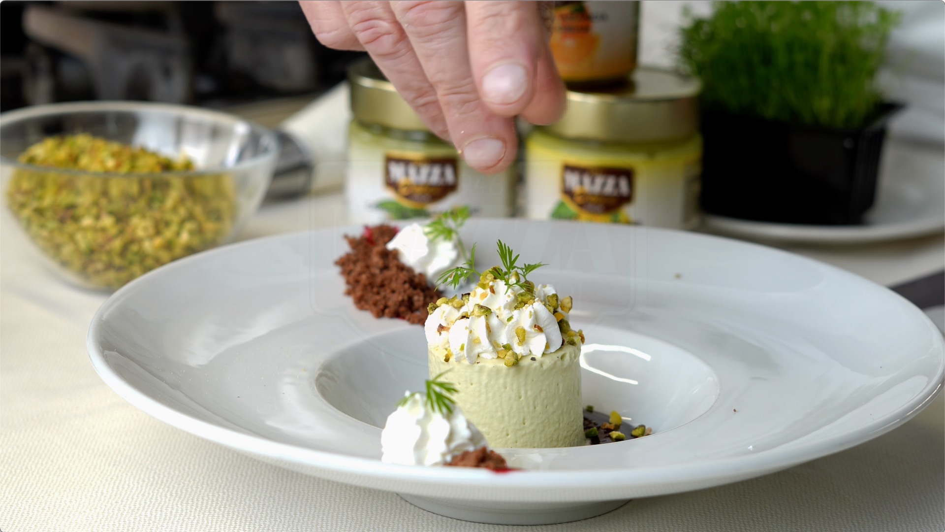 Pistachio Semifreddo