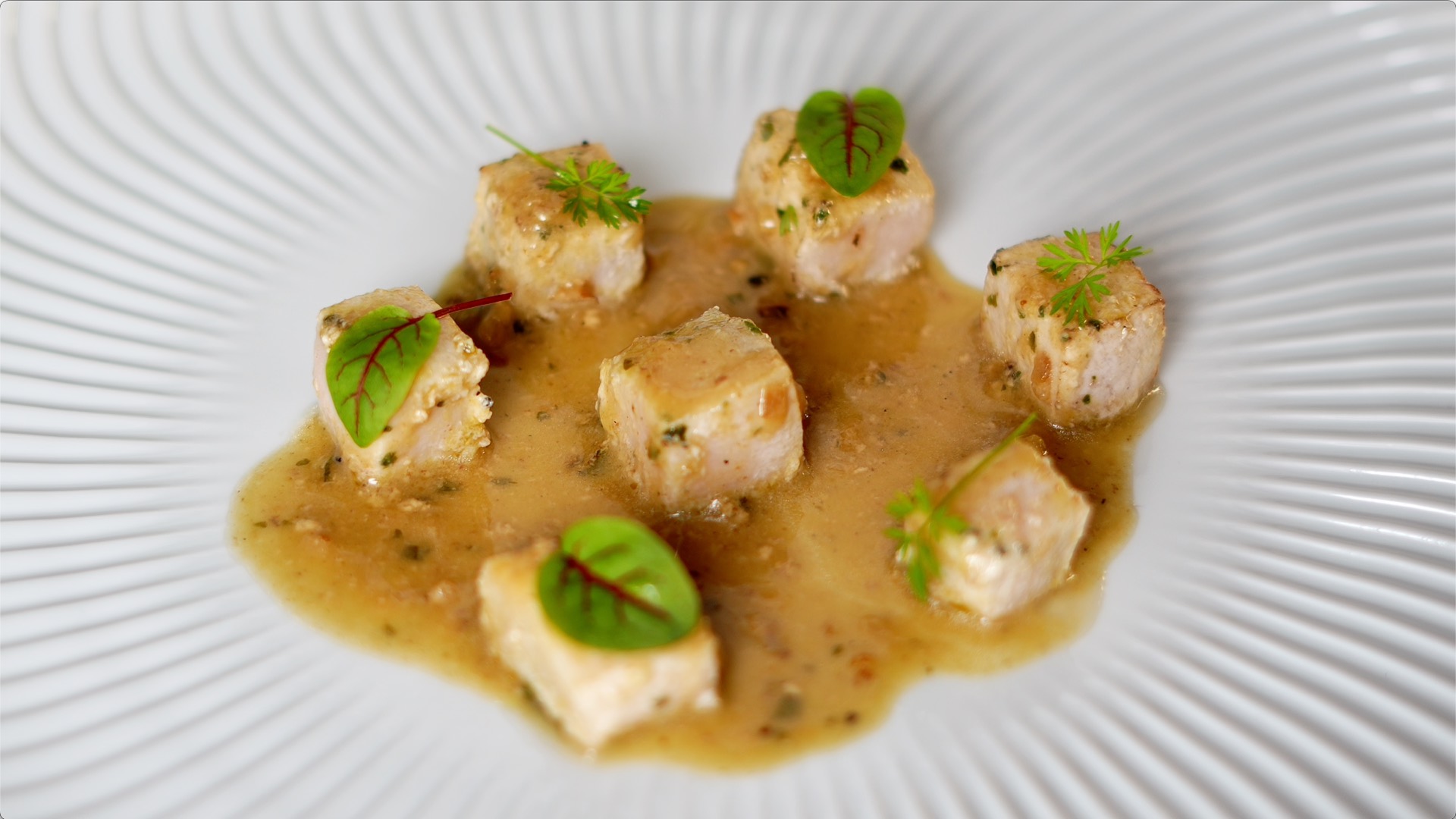 Swordfish with Basil